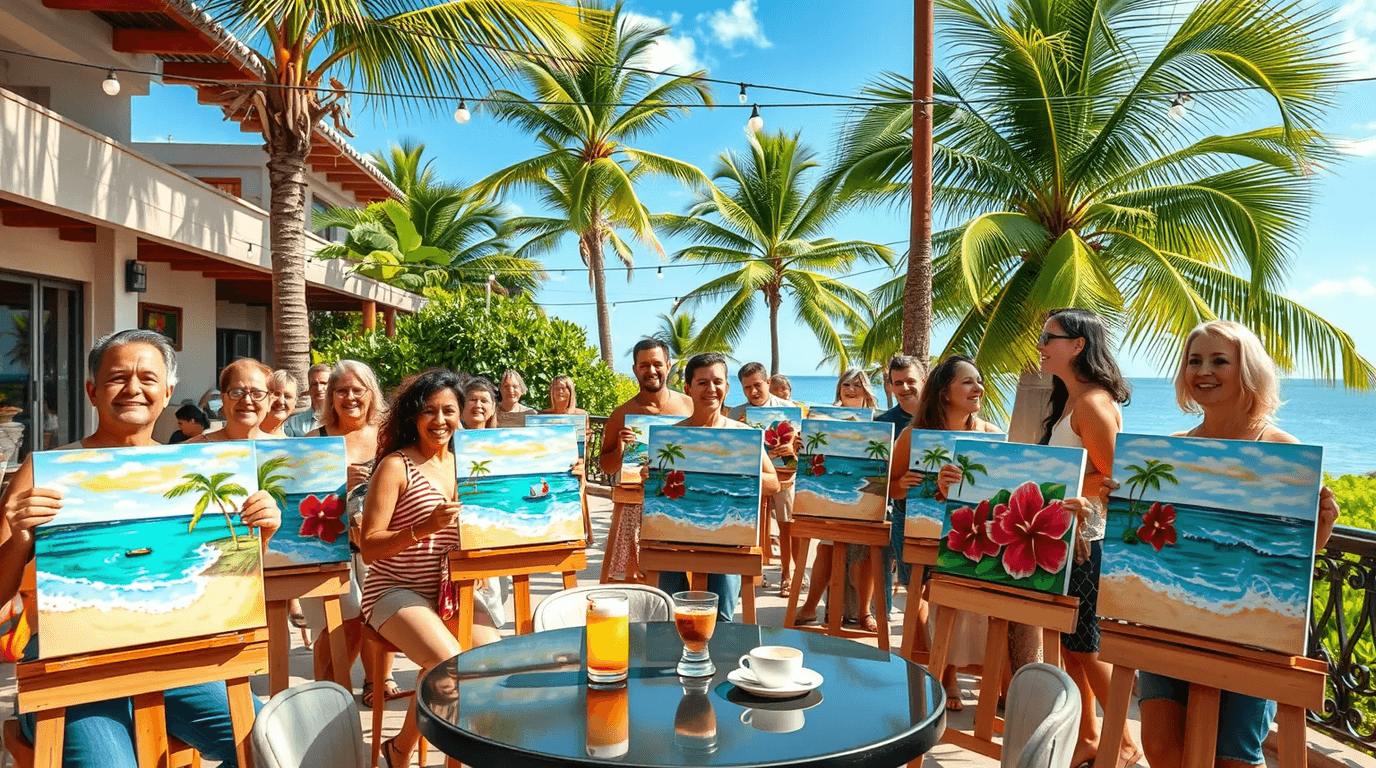 Paint & Sip at Mona